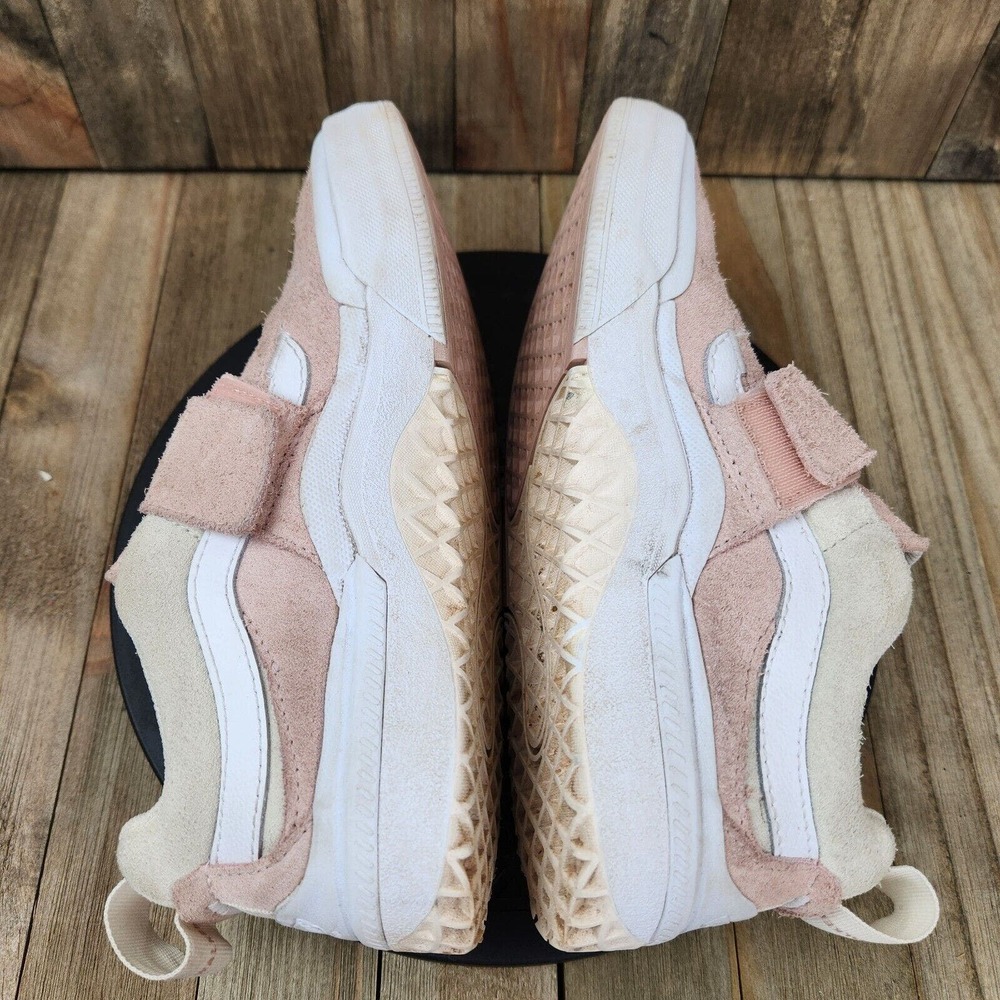 Women's Vans Sk8 Pro Size 5 Pink Suede Skatboarding Shoes - Picture 7 of 10